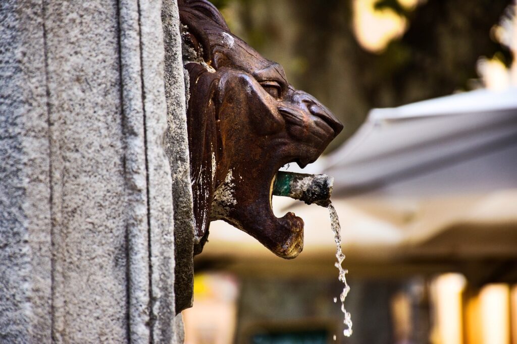 fountain Cours Mirabeau.