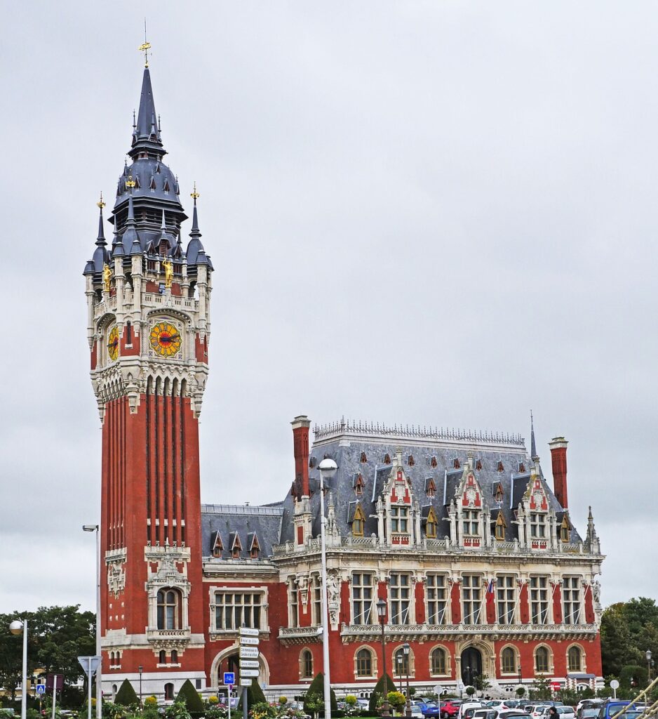 Foto del majestuoso ayuntamiento de Calais, 