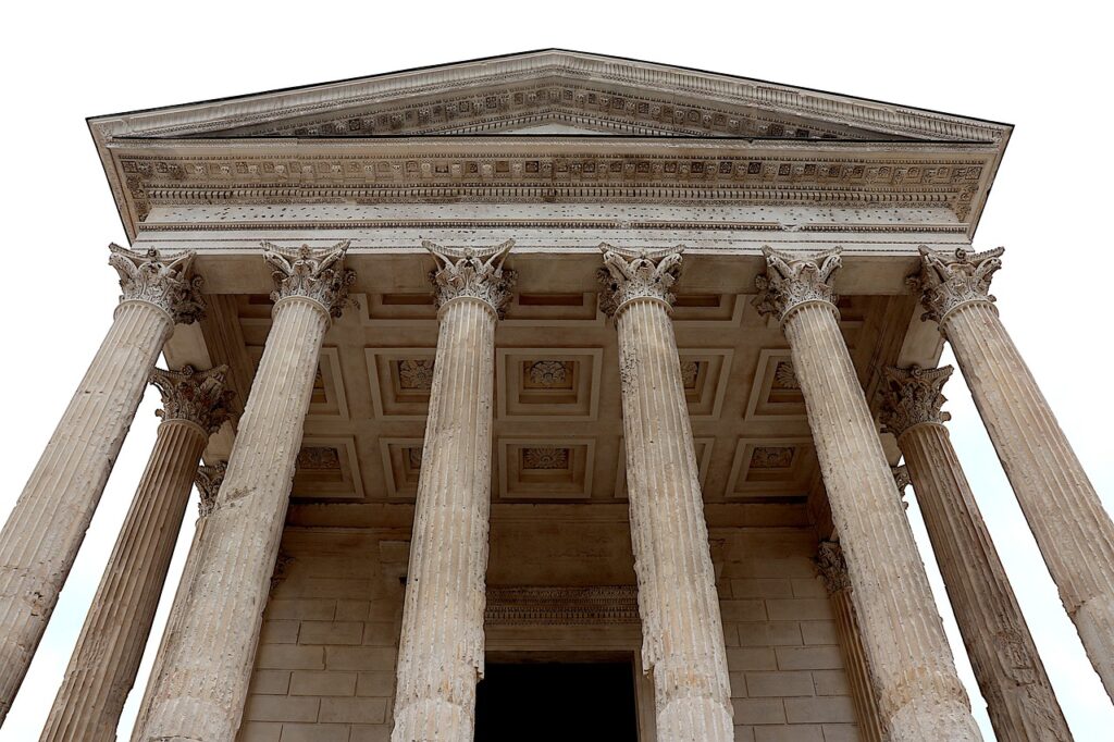 templo romano en Nimes