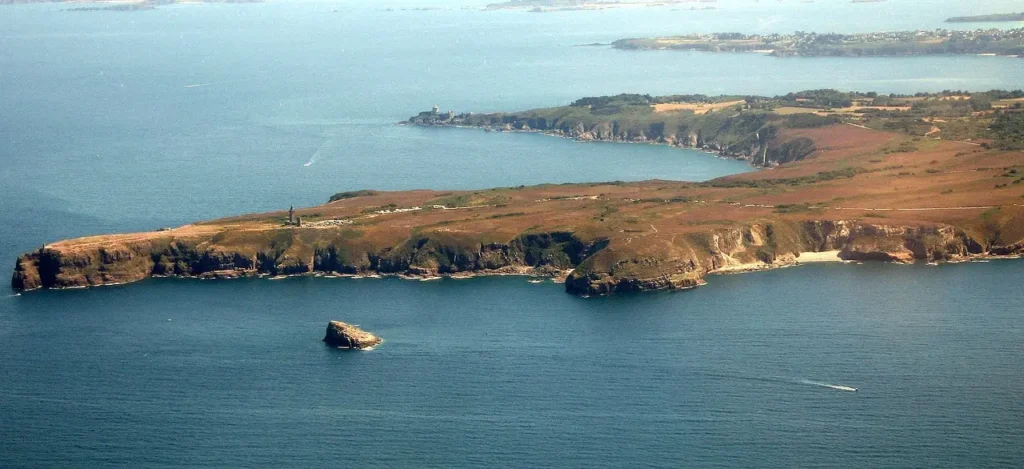 vista aérea del Cap Fréhel