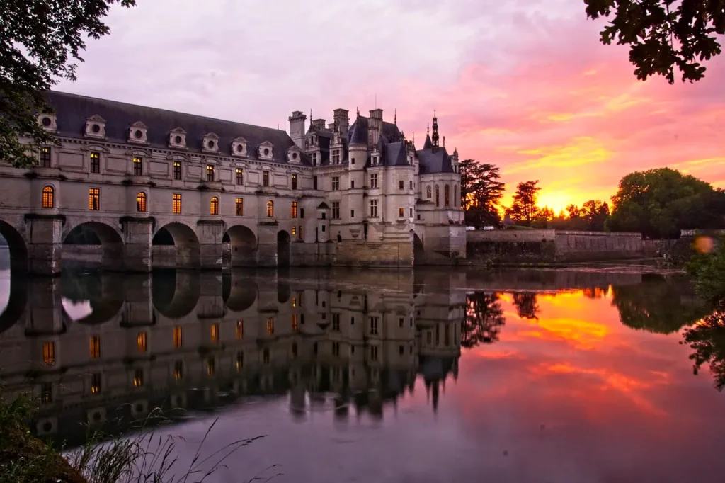 Château de Chenonceau sunset